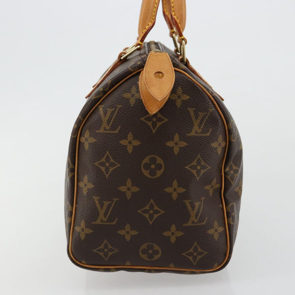 LOUIS VUITTON Monogram Speedy 25 Hand Bag M41528 LV Auth 179455A