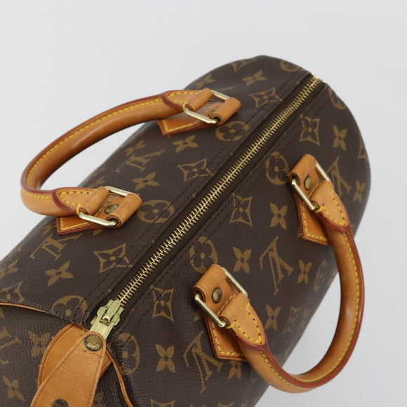 LOUIS VUITTON Monogram Speedy 25 Hand Bag M41528 LV Auth 179455A