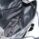 GUCCI GG Canvas Backpack Black Silver 003 0242 Auth 179459-20