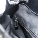 GUCCI GG Canvas Backpack Black Silver 003 0242 Auth 179459-22