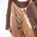 GUCCI Bamboo Tote Bag Leather Brown Gold 002 0260 2615 Auth 179461-17