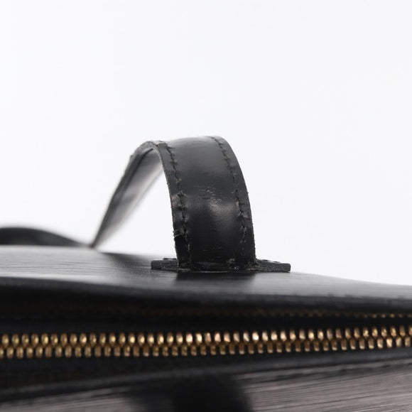 LOUIS VUITTON Epi Lussac Shoulder Bag Black M52282 LV Auth 179463