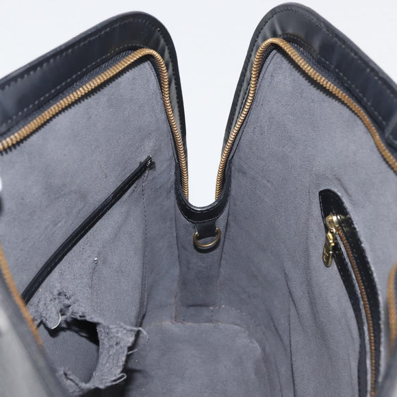 LOUIS VUITTON Epi Lussac Shoulder Bag Black M52282 LV Auth 179463
