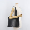 LOUIS VUITTON Epi Lussac Shoulder Bag Black M52282 LV Auth 179463-25