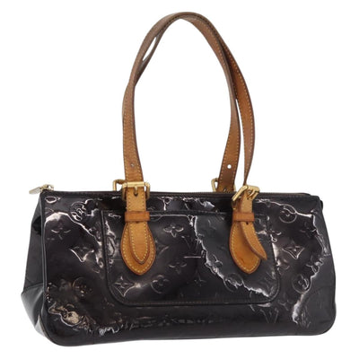 LOUIS VUITTON Monogram Vernis Rosewood Avenue Bag Amarante M93510 Auth 179465