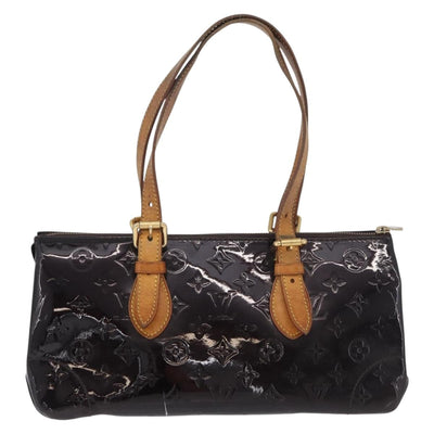 LOUIS VUITTON Monogram Vernis Rosewood Avenue Bag Amarante M93510 Auth 179465 - 0