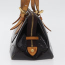 LOUIS VUITTON Monogram Vernis Rosewood Avenue Bag Amarante M93510 Auth 179465-3