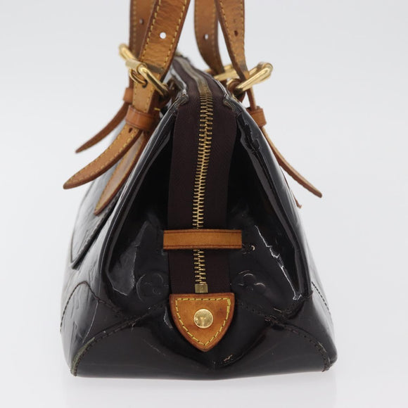 LOUIS VUITTON Monogram Vernis Rosewood Avenue Bag Amarante M93510 Auth 179465