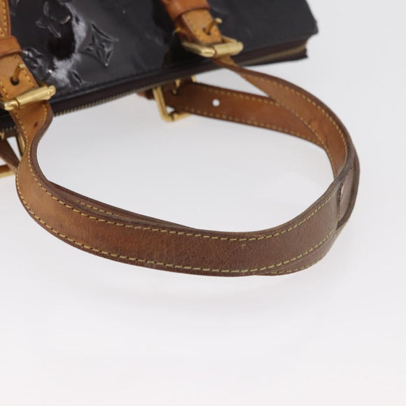 LOUIS VUITTON Monogram Vernis Rosewood Avenue Bag Amarante M93510 Auth 179465