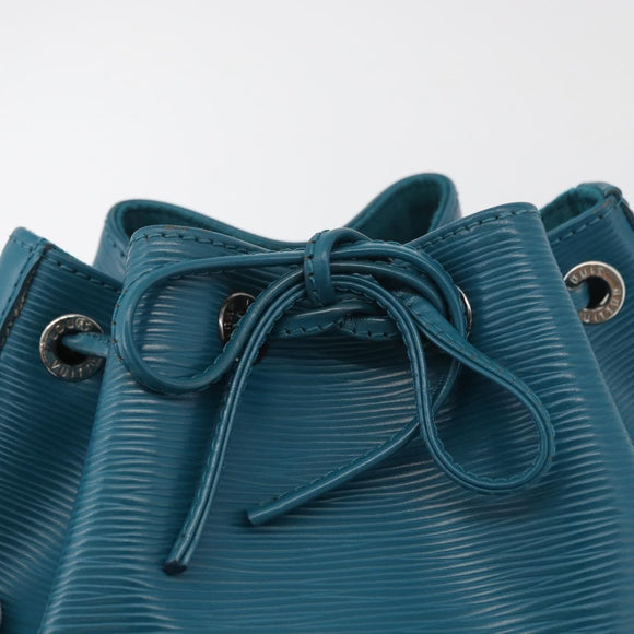 LOUIS VUITTON Epi Noe BB Shoulder Bag Cyan M40846 LV Auth 179466A
