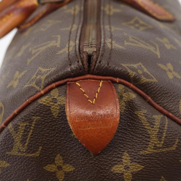 LOUIS VUITTON Monogram Speedy 40 Hand Bag M41522 LV Auth 179479