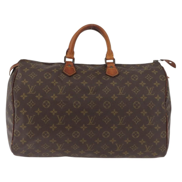 LOUIS VUITTON Monogram Speedy 40 Hand Bag M41522 LV Auth 179479