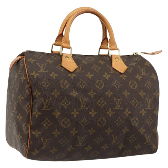 LOUIS VUITTON Monogram Speedy 30 Hand Bag M41526 LV Auth 179480A