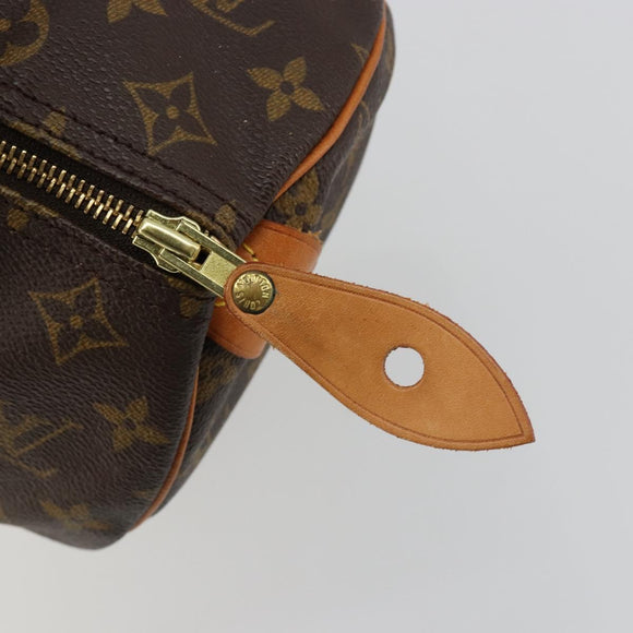 LOUIS VUITTON Monogram Speedy 30 Hand Bag M41526 LV Auth 179480A
