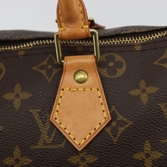 LOUIS VUITTON Monogram Speedy 30 Hand Bag M41526 LV Auth 179480A