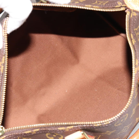 LOUIS VUITTON Monogram Speedy 30 Hand Bag M41526 LV Auth 179480A
