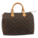 LOUIS VUITTON Monogram Speedy 30 Hand Bag M41526 LV Auth 179480A-13