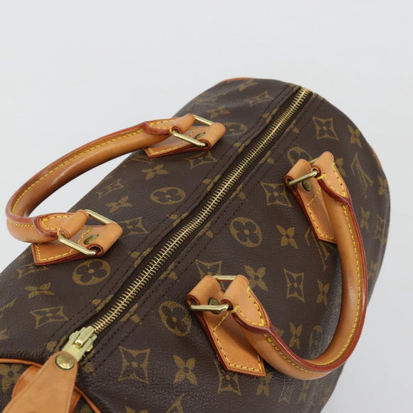 LOUIS VUITTON Monogram Speedy 30 Hand Bag M41526 LV Auth 179480A