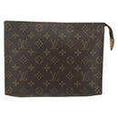LOUIS VUITTON Monogram Poche Toilette 26 Pouch M47542 LV Auth 179484-13