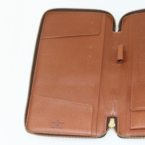 LOUIS VUITTON Monogram Organizer De Voyage Travel Case M60119 LV Auth 179486A