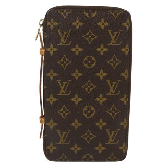 LOUIS VUITTON Monogram Organizer De Voyage Travel Case M60119 LV Auth 179486A