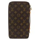 LOUIS VUITTON Monogram Organizer De Voyage Travel Case M60119 LV Auth 179486A-3