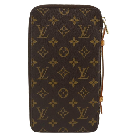 LOUIS VUITTON Monogram Organizer De Voyage Travel Case M60119 LV Auth 179486A