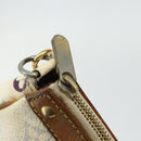 LOUIS VUITTON Monogram Multicolor Pochette Beutel Weiß M92649 LV Auth 179487-10