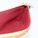 LOUIS VUITTON Monogram Multicolor Pochette Beutel Weiß M92649 LV Auth 179487-20