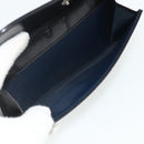 Christian Dior Trotter Canvas Long Wallet Silver Black Auth 179493-14