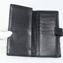 Christian Dior Trotter Canvas Long Wallet Silver Black Auth 179493-15