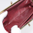 Christian Dior Trotter Canvas Pouch Brown Gold Auth 179495-10