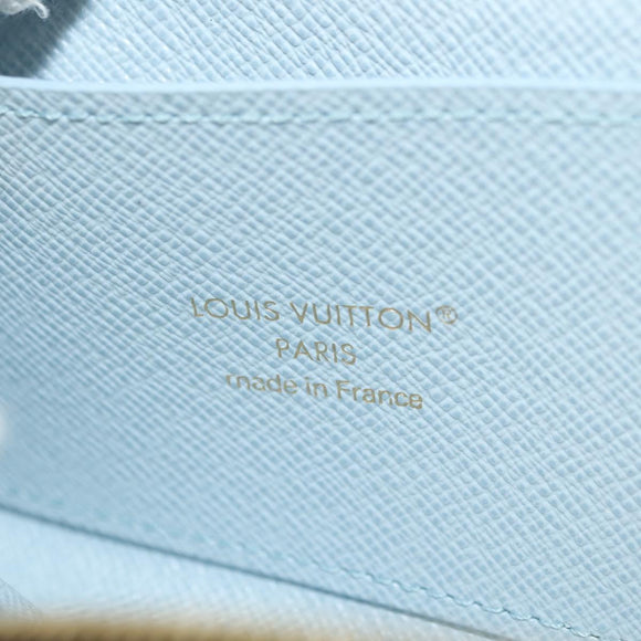 LOUIS VUITTON Monogram Porte Cles Noah Purse Olympe Blue M83612 Auth 179510SAM