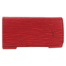 LOUIS VUITTON Epi Multicles 4 Schlüsselmäppchen Rot M63827 LV Auth 179511M-1