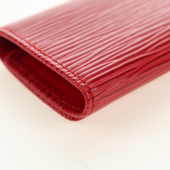 LOUIS VUITTON Epi Multicles 4 Schlüsselmäppchen Rot M63827 LV Auth 179511M