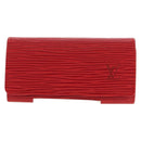 LOUIS VUITTON Epi Multicles 4 Schlüsselmäppchen Rot M63827 LV Auth 179511M-13