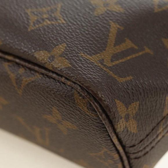 LOUIS VUITTON Monogram Neverfull BB Hand Bag 2way M46705 LV Auth 179516SM