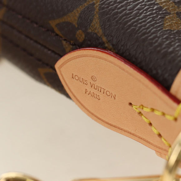 LOUIS VUITTON Monogram Neverfull BB Hand Bag 2way M46705 LV Auth 179516SM