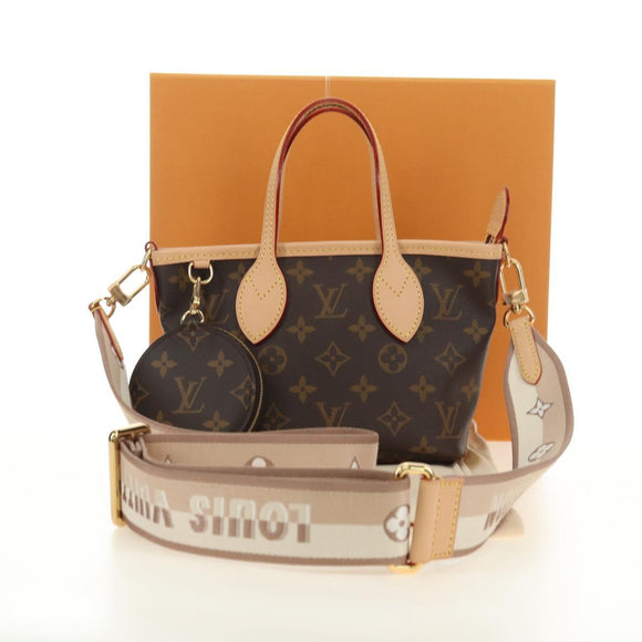 LOUIS VUITTON Monogram Neverfull BB Hand Bag 2way M46705 LV Auth 179516SM