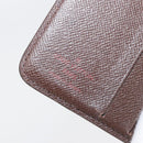 LOUIS VUITTON Damier Ebene Compact Zip Geldbörse N61668 LV Auth 179519-18