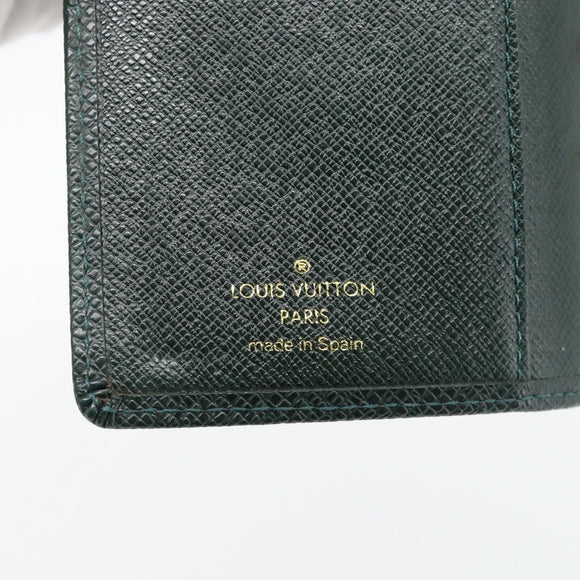 LOUIS VUITTON Taiga Agenda PM Day Planner Cover Epicea R20424 LV Auth 179521