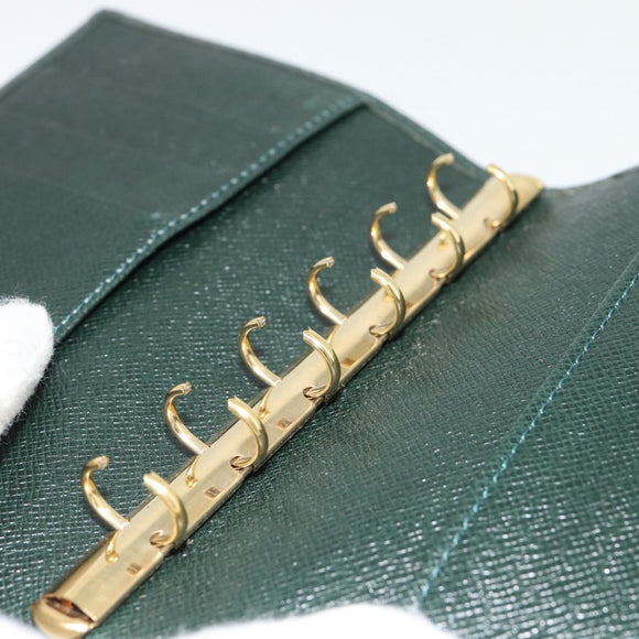 LOUIS VUITTON Taiga Agenda PM Day Planner Cover Epicea R20424 LV Auth 179521
