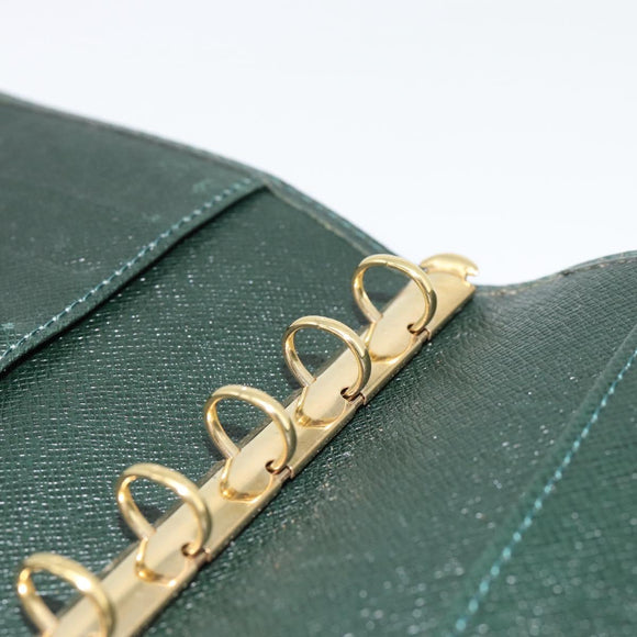 LOUIS VUITTON Taiga Agenda PM Day Planner Cover Epicea R20424 LV Auth 179521