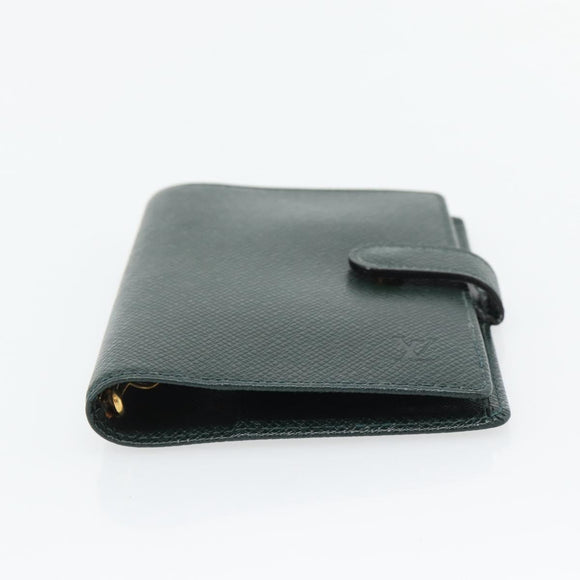 LOUIS VUITTON Taiga Agenda PM Day Planner Cover Epicea R20424 LV Auth 179521