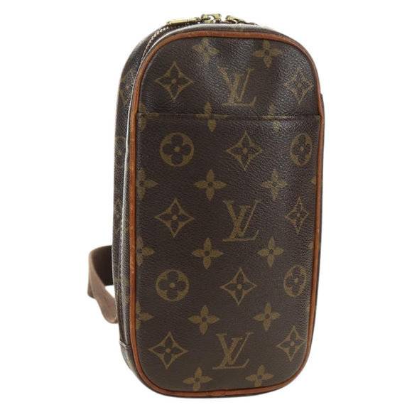 LOUIS VUITTON Monogram Pochette Gange Shoulder Bag M51870 LV Auth 179523A