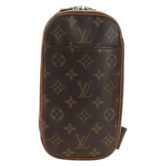 LOUIS VUITTON Monogram Pochette Gange Shoulder Bag M51870 LV Auth 179523A