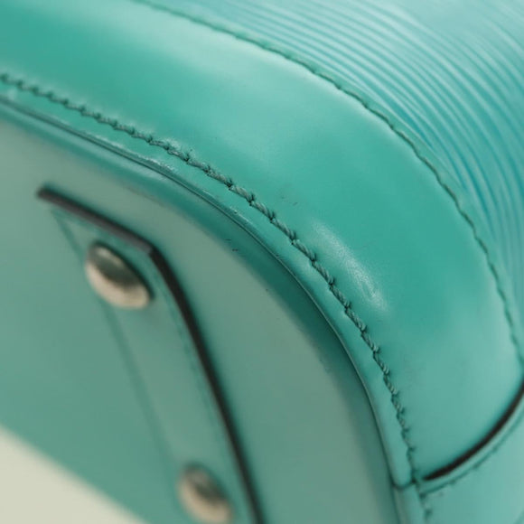 LOUIS VUITTON Epi Alma BB Hand Bag 2way Turquoise Blue M40853 LV Auth 179527SAM