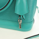 LOUIS VUITTON Epi Alma BB Hand Bag 2way Turquoise Blue M40853 LV Auth 179527SAM-22