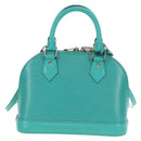 LOUIS VUITTON Epi Alma BB Hand Bag 2way Turquoise Blue M40853 LV Auth 179527SAM-13