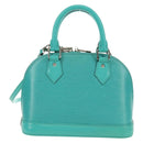 LOUIS VUITTON Epi Alma BB Hand Bag 2way Turquoise Blue M40853 LV Auth 179527SAM-2